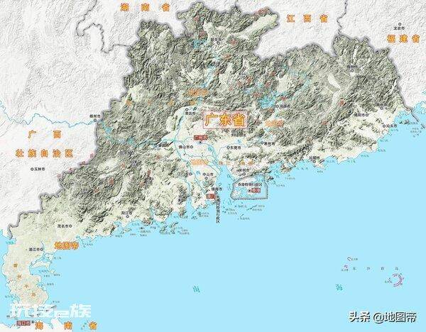 广东珠三角有哪些城市(珠三角包括城市的地理位置及面积)-图片1
